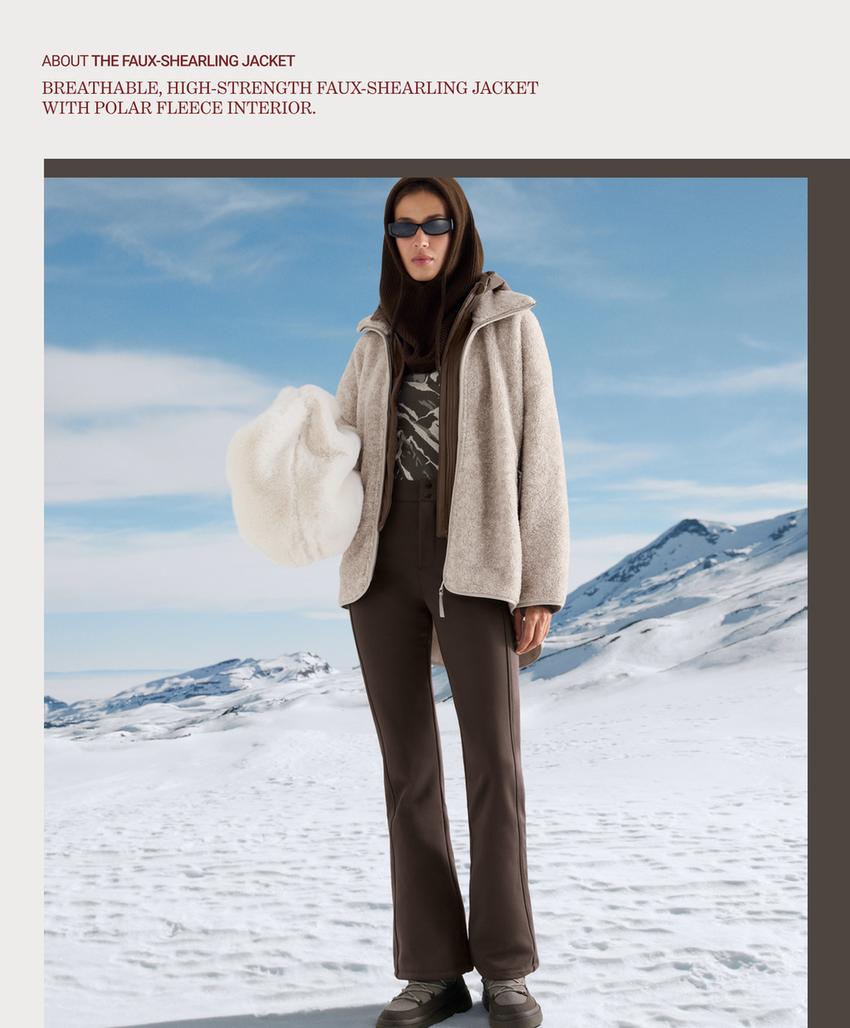 Джинсовая куртка с искусственным мехом в стиле oversize