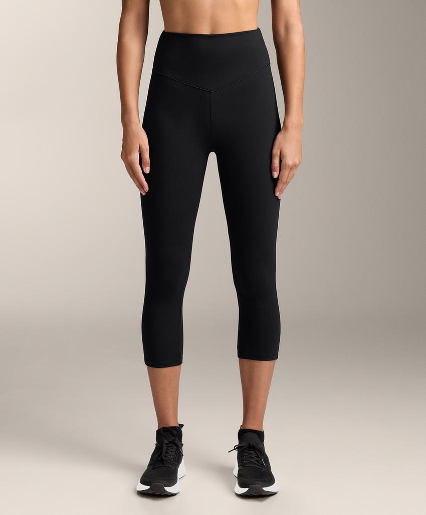 Капри с высокой посадкой evermove длиной 50 см