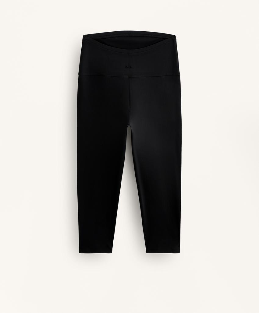 Комфортные беременные леггинсы длиной до колена comfortlux 40 см