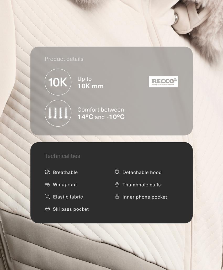 Костюм для катания на лыжах с водоотталкивающим покрытием и контрастной расцветкой