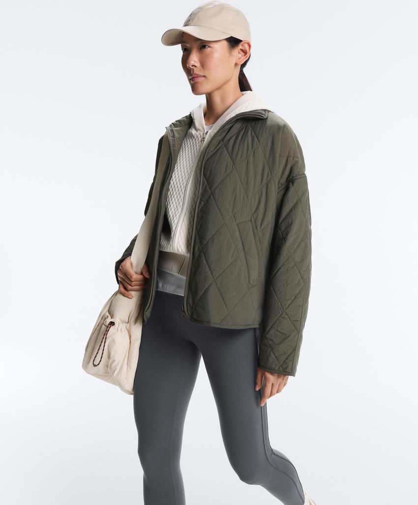 Водоотталкивающий стеганый пуховик с композитным материалом fellex® aerogel