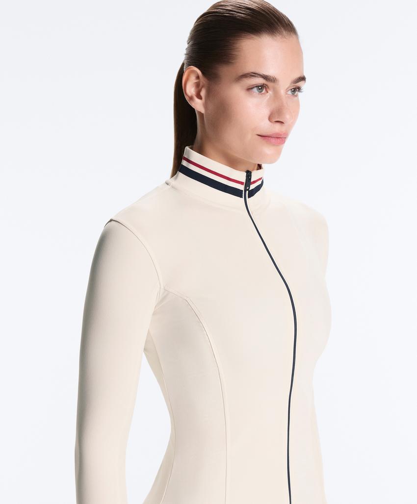 Легкая теплая техническая резиновая куртка