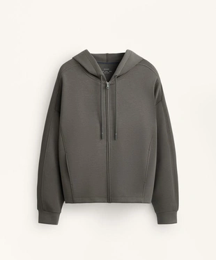 Куртка с капюшоном, детали RIB, с модалом BRUSHED- Заказать в России