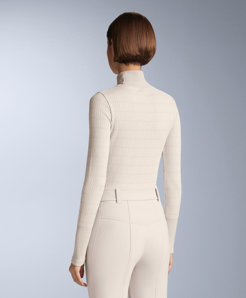 Геометрическая термобельевая футболка базового слоя без швов