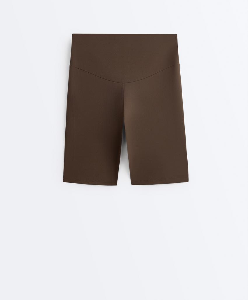 Леггинсы байкерские comfortlux с высокой посадкой 20 см