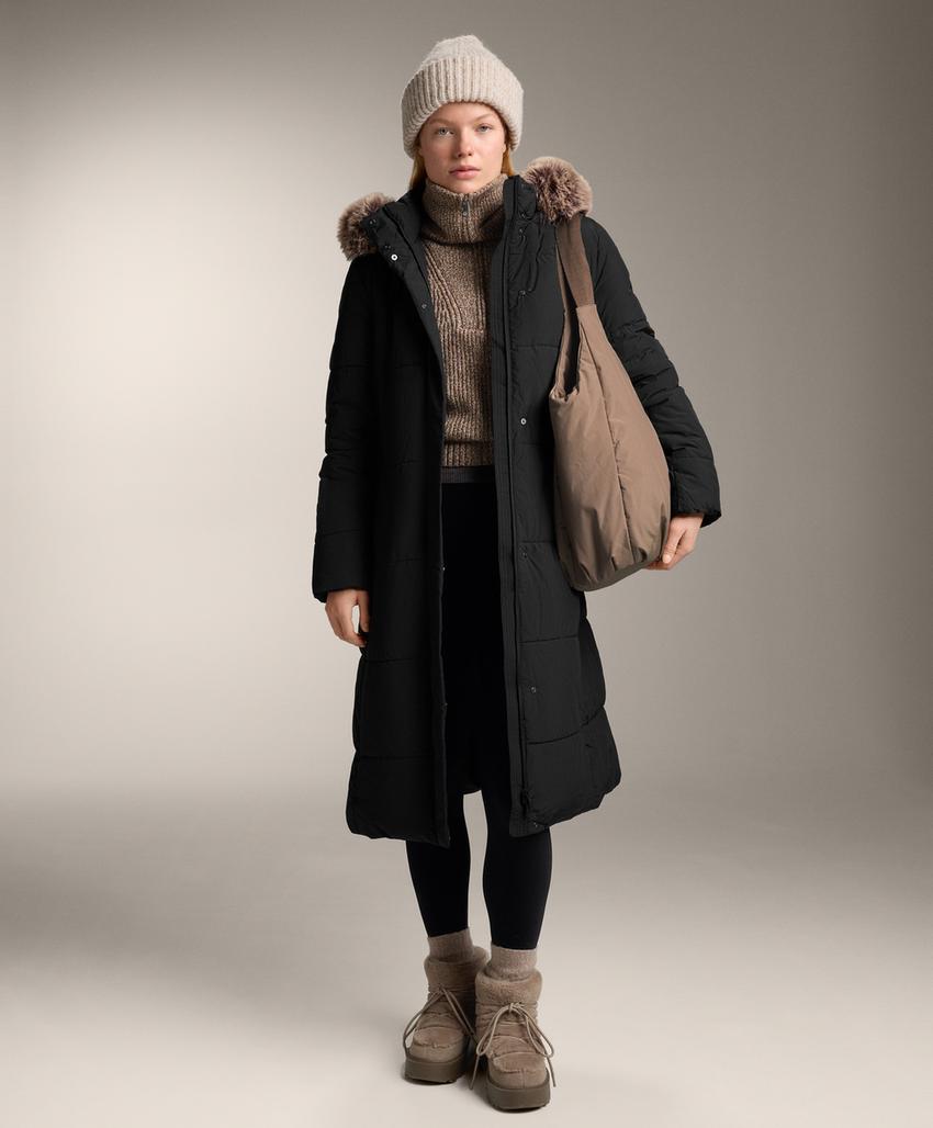 Водоотталкивающее утепленное пальто Primaloft®