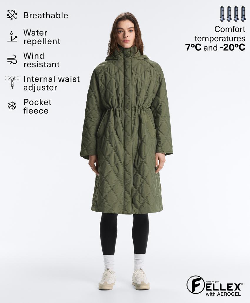 Water-repellent FELLEX® AEROGEL padded jacket