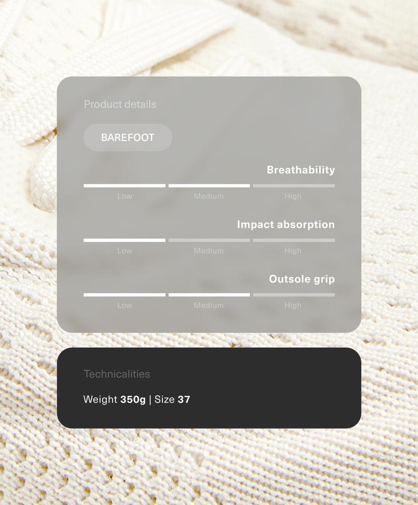Мультизональные спортивные кроссовки для босоногих занятий