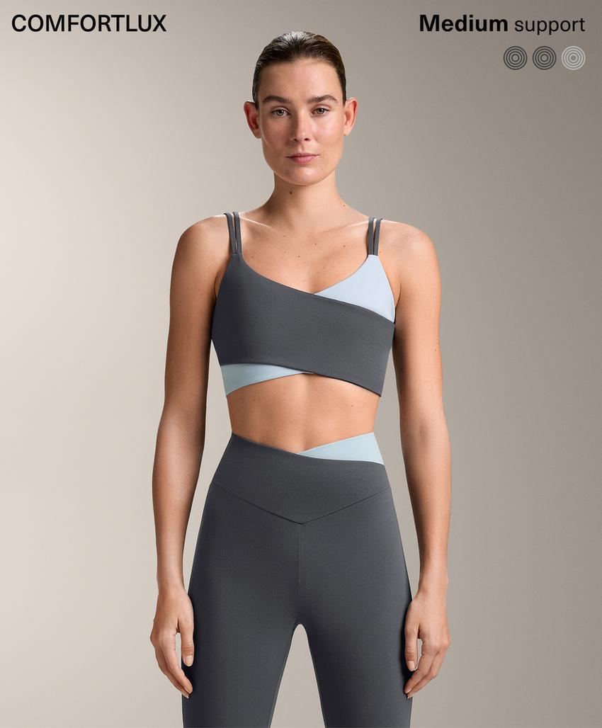 Спортивный бюстгальтер comfortlux средней поддержки