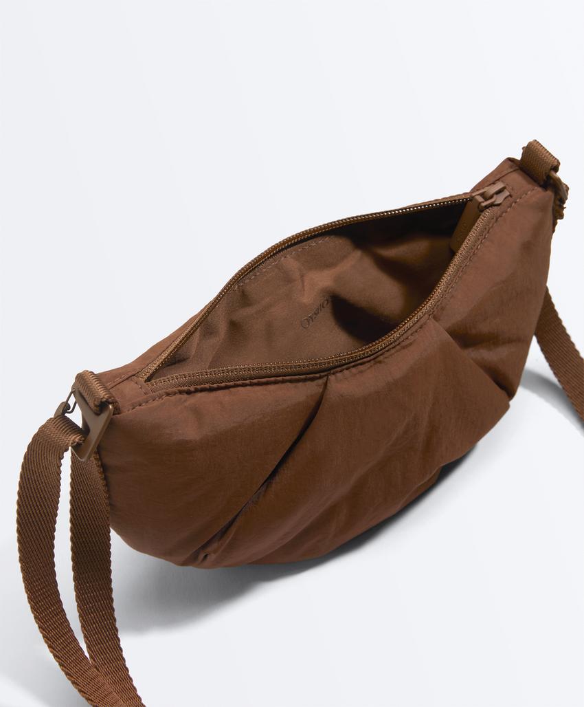 Стеганая мини-сумка через плечо