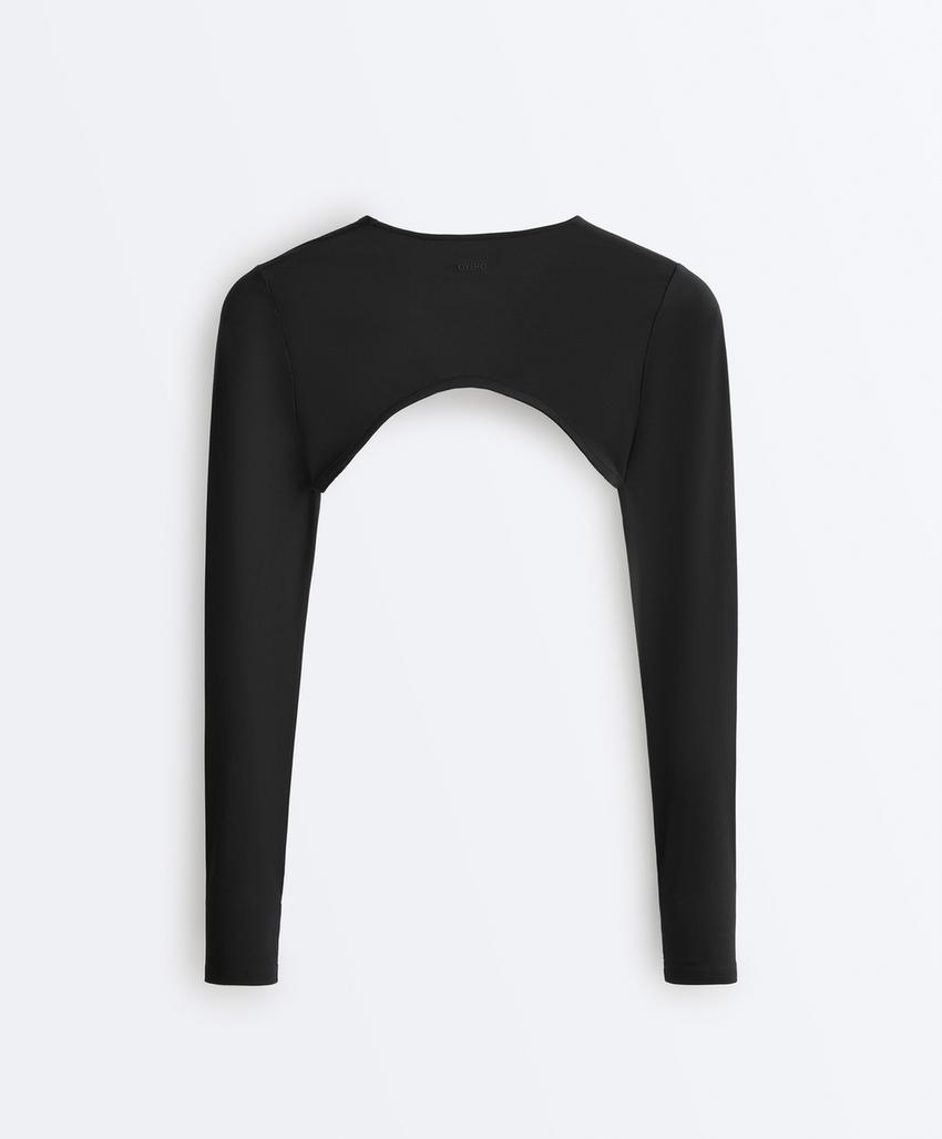 Удобные длинные рукава для согрева рук oysho