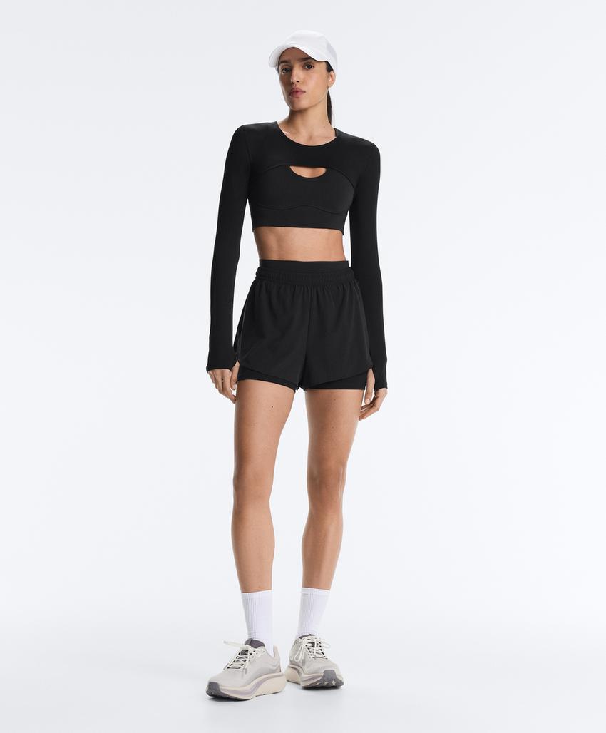 Удобные длинные рукава для согрева рук oysho