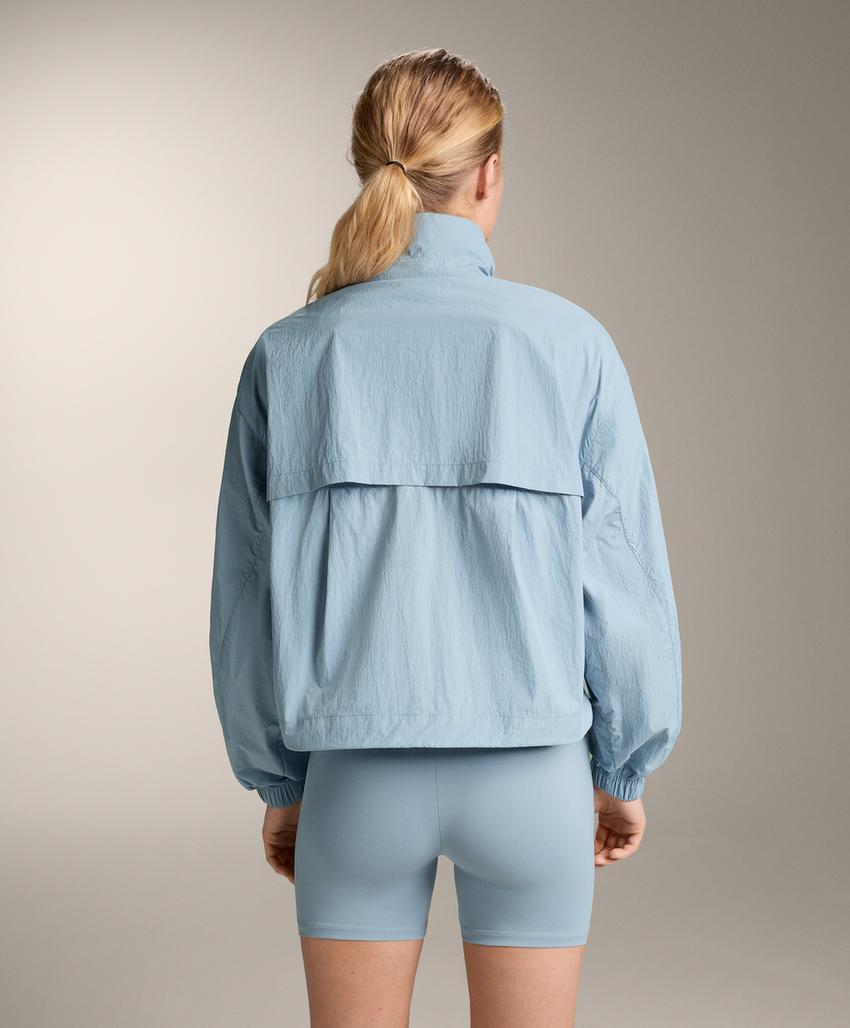 Куртка-трак из водоотталкивающей ткани