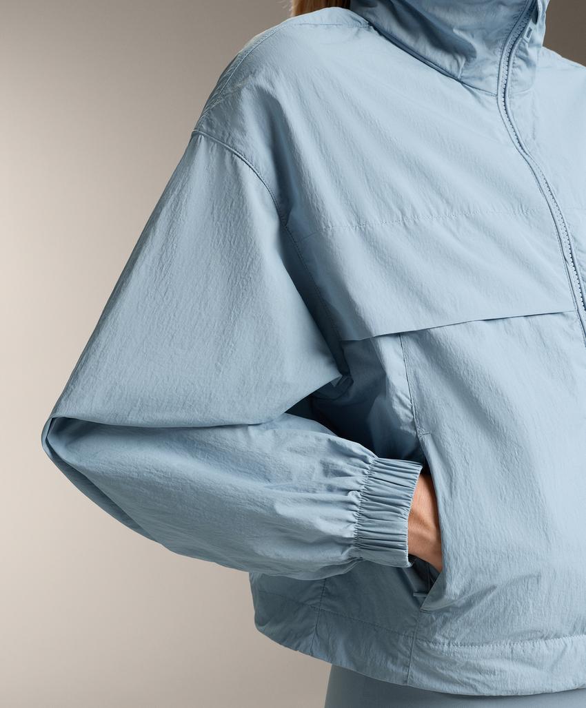 Куртка-трак из водоотталкивающей ткани