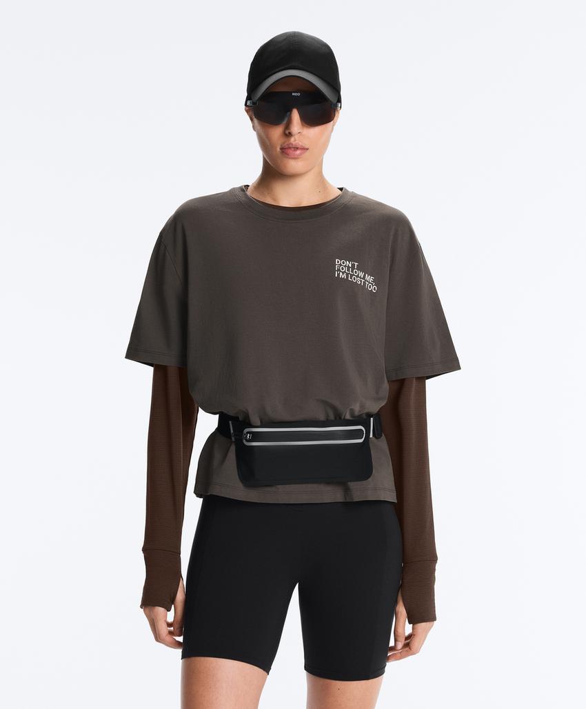 Регулируемая поясная сумка для бега