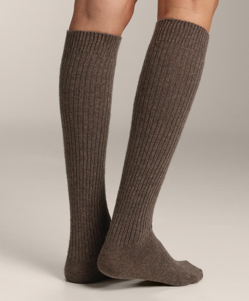 Гольфы с 18% кашемира и 13% шерсти