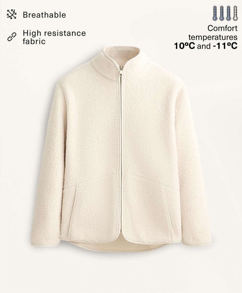 Полушубок из искусственного меха