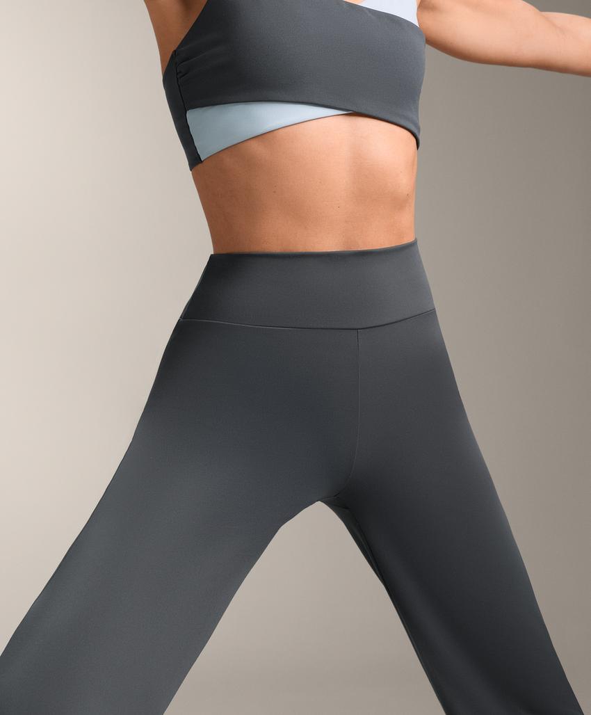 Брюки прямого кроя с высокой посадкой comfortlux