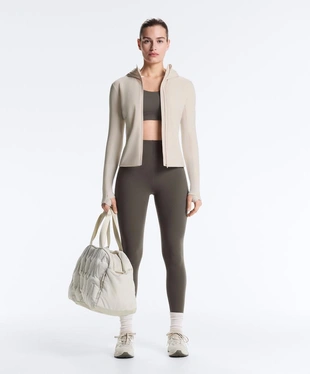 Леггинсы с высокой посадкой и отражающими вставками для контроля фигуры до щиколотки- Заказать в России