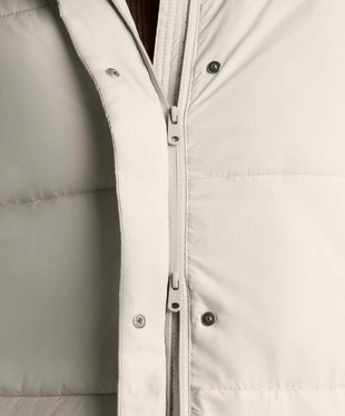 Водоотталкивающая утепленная куртка миди PRIMALOFT®- Заказать в России