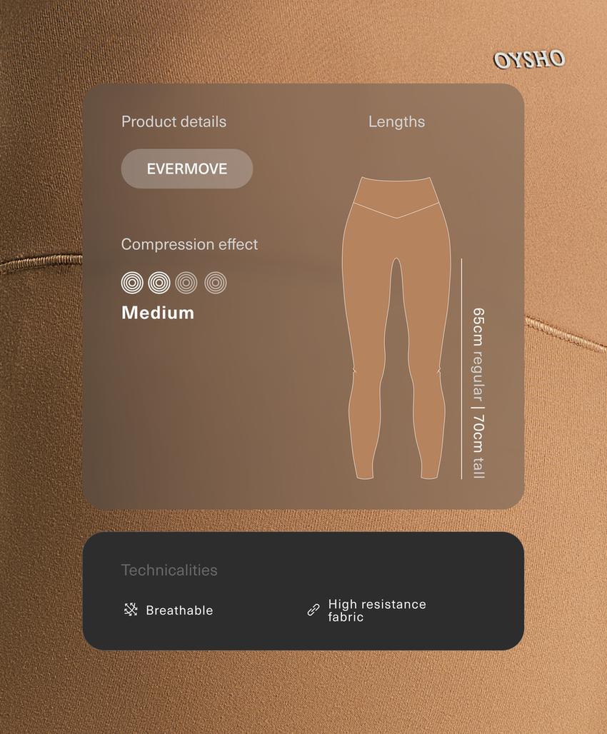 Легинсы Evermove до щиколотки с высокой посадкой