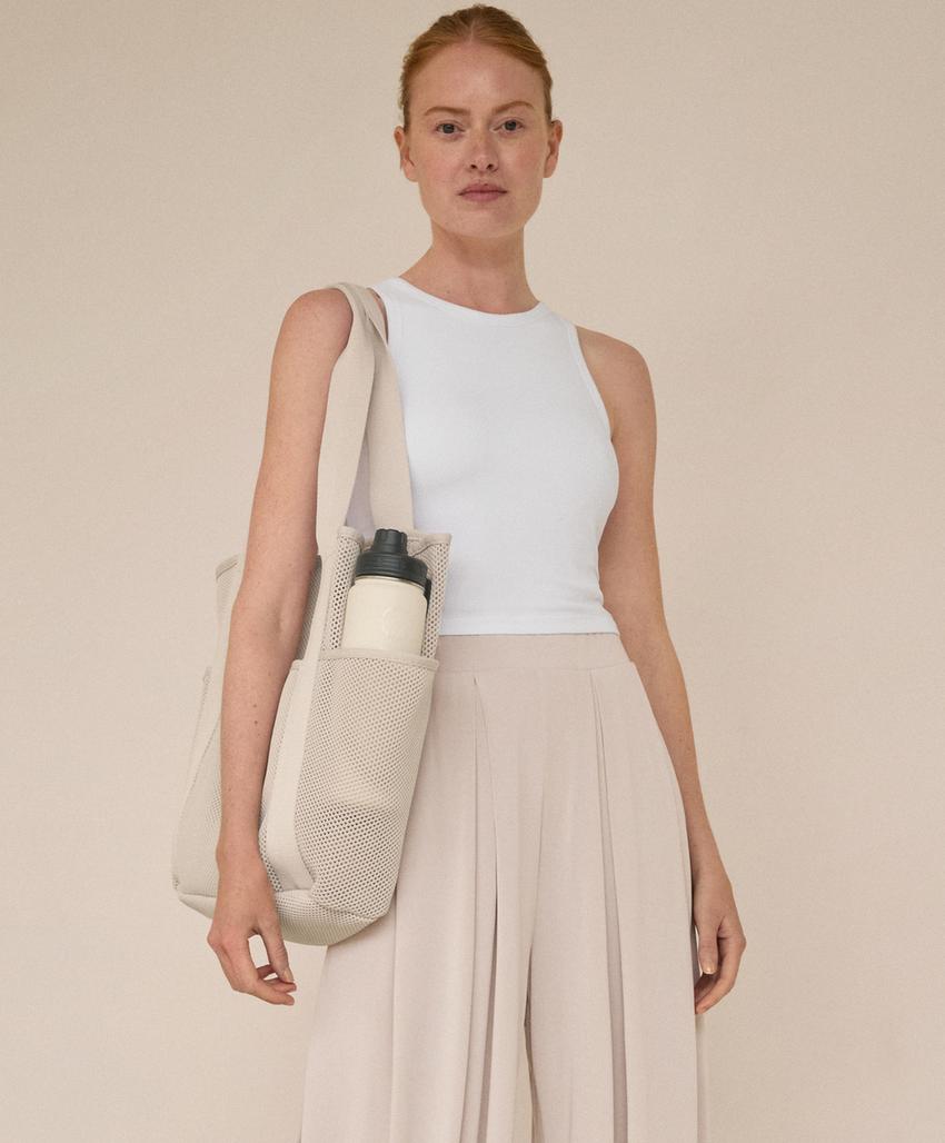 Длинный топ из рибованного модального трикотажа