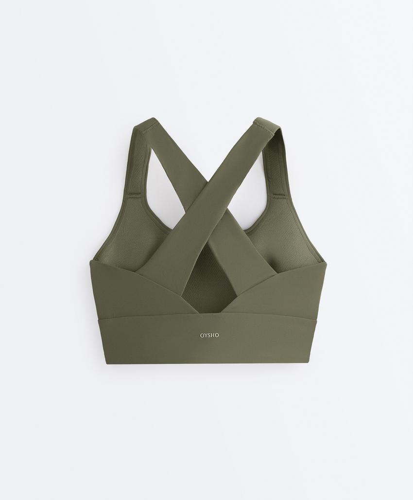 Спортивный бюстгальтер light touch средней поддержки с перекрещивающейся спинкой