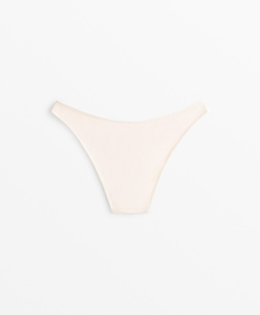 Низ бикини u-cut piqué средней посадки