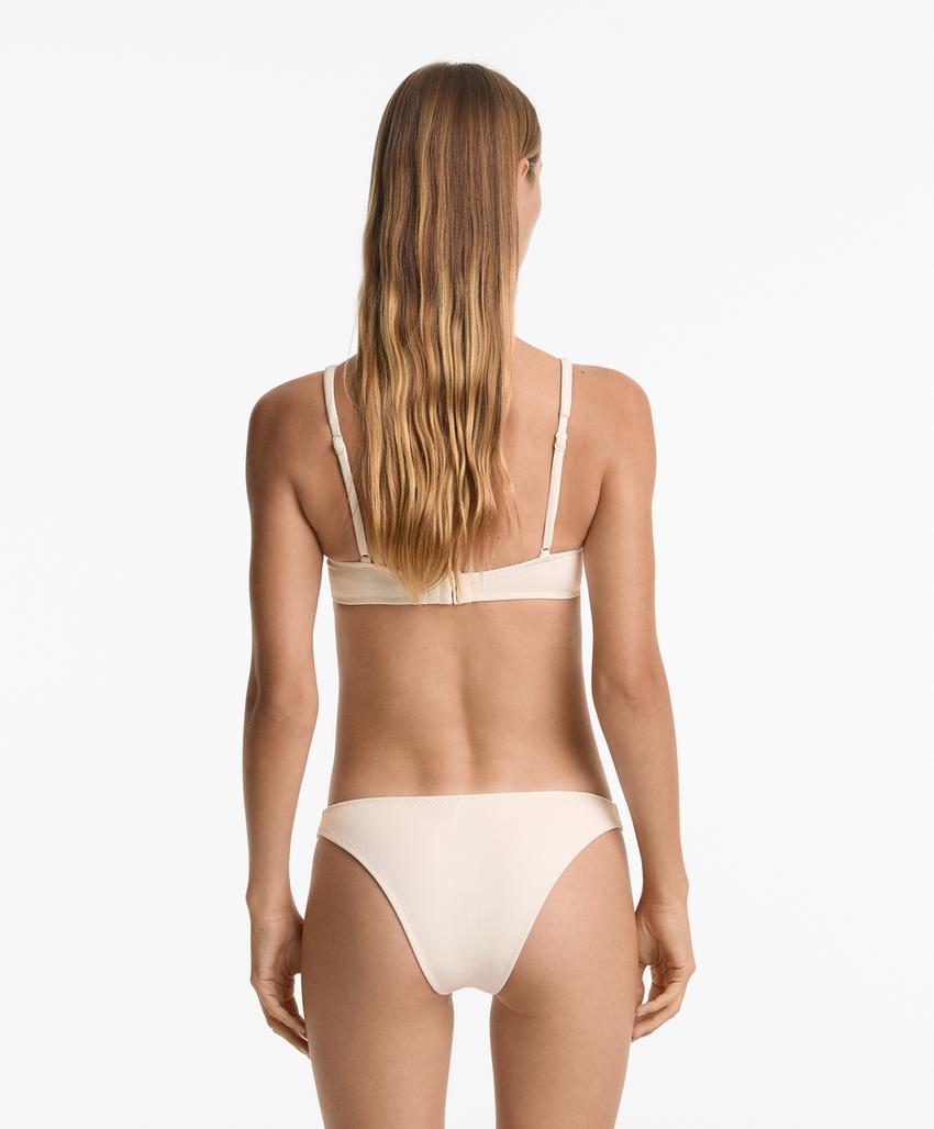 Низ бикини u-cut piqué средней посадки