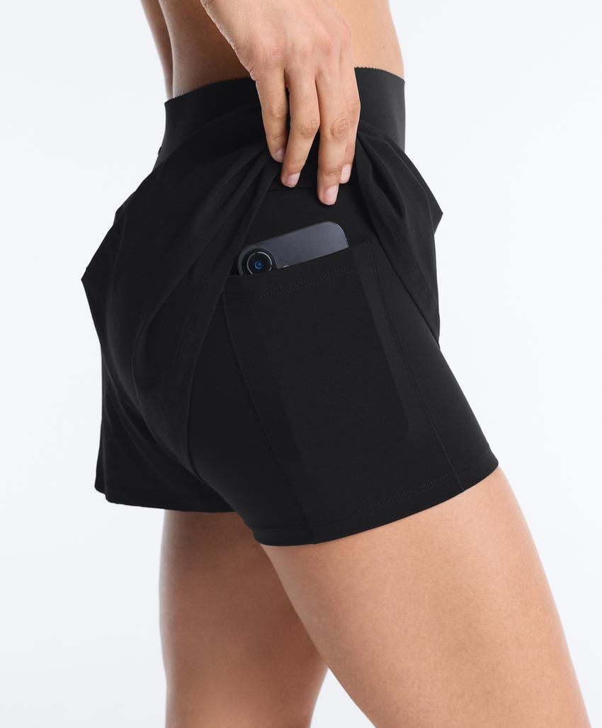 Шорты сжатия с карманом 10 см