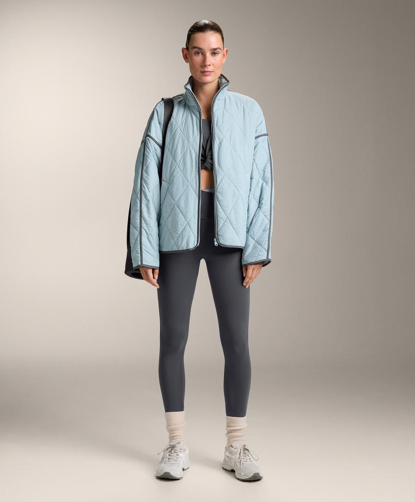 Футболка из ребристого хлопкового микса с завязкой