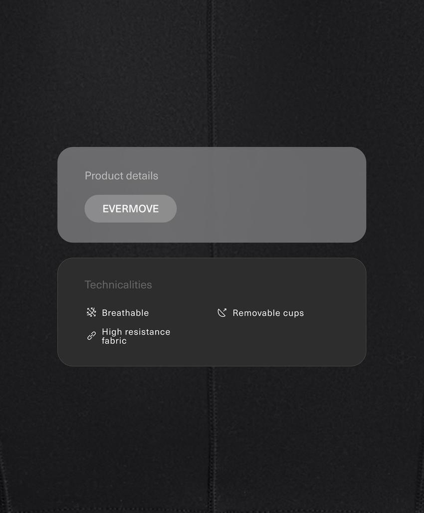 Топ evermove с бретелями