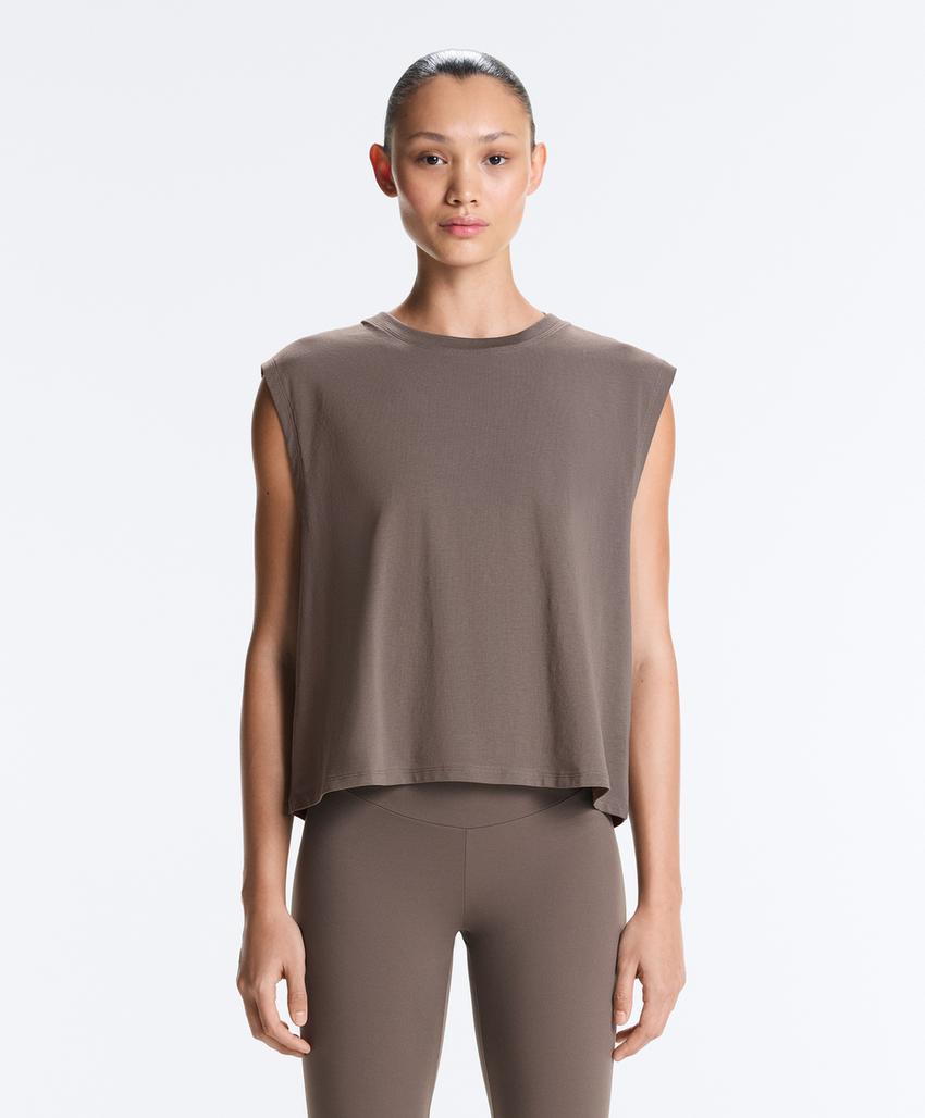 Рукава безрукавки из хлопкового смесового материала