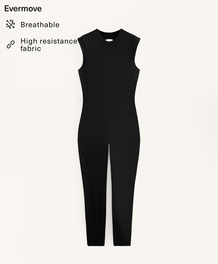 Длинный комбинезон без рукавов evermove