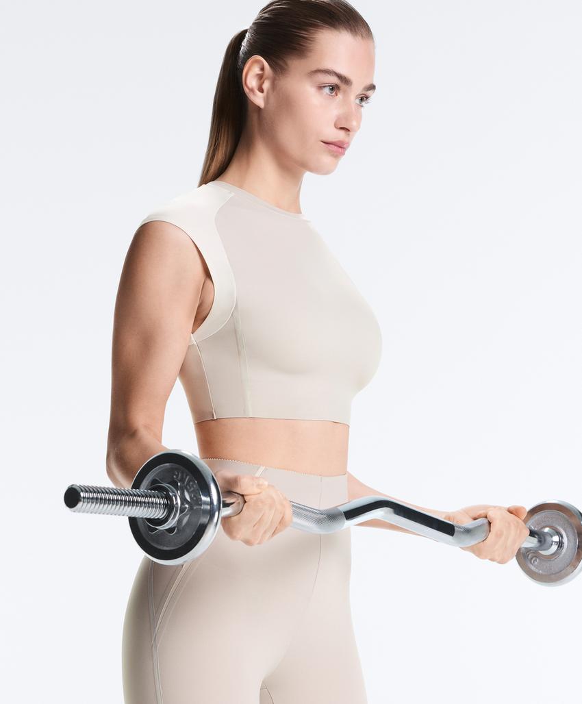 Отражающий компрессионный топ