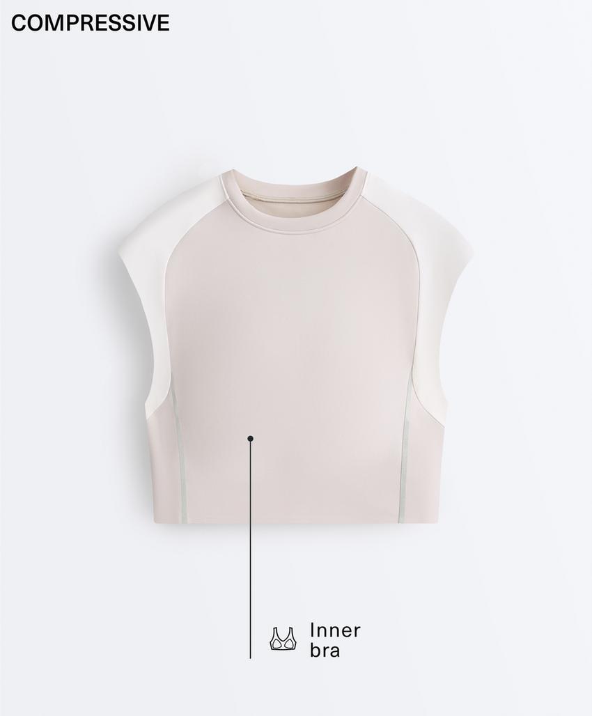 Отражающий компрессионный топ