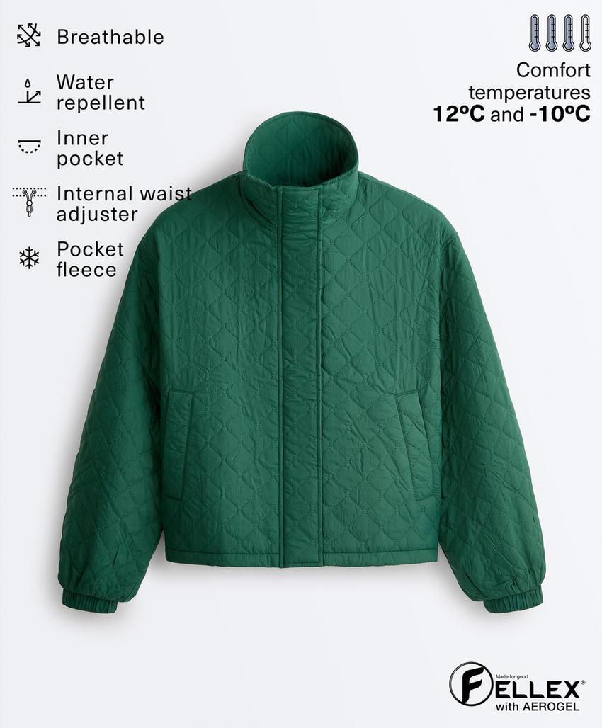 Короткая утепленная куртка FELLEX® AEROGEL