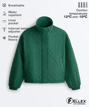 Короткая утепленная куртка FELLEX® AEROGEL- Заказать в России