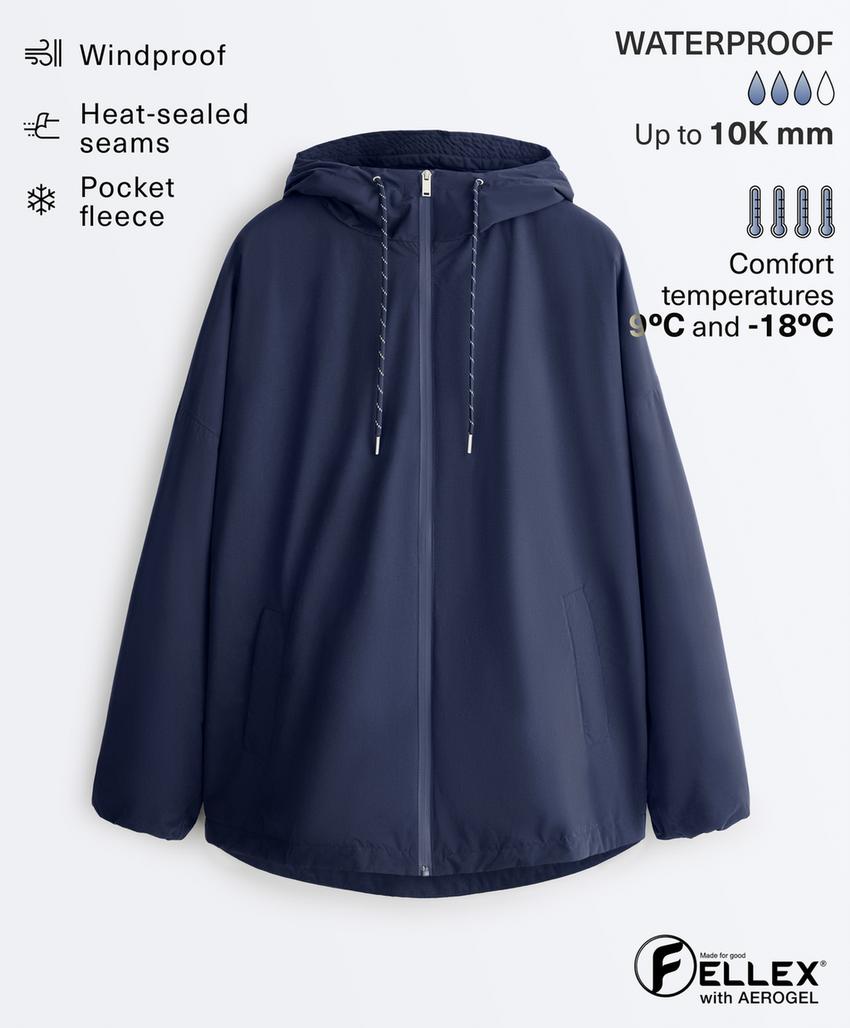 Утепленная куртка fellex® aerogel 10k с водонепроницаемым покрытием