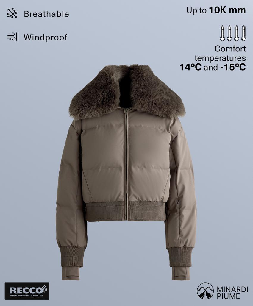 Водостойкая куртка MINARDI PIUME SKI с 80% пуха и 20% пера