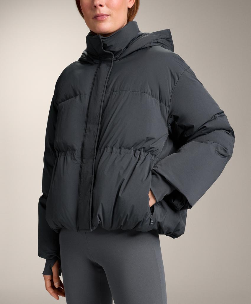 Куртка-пуховик короткая 100% пух