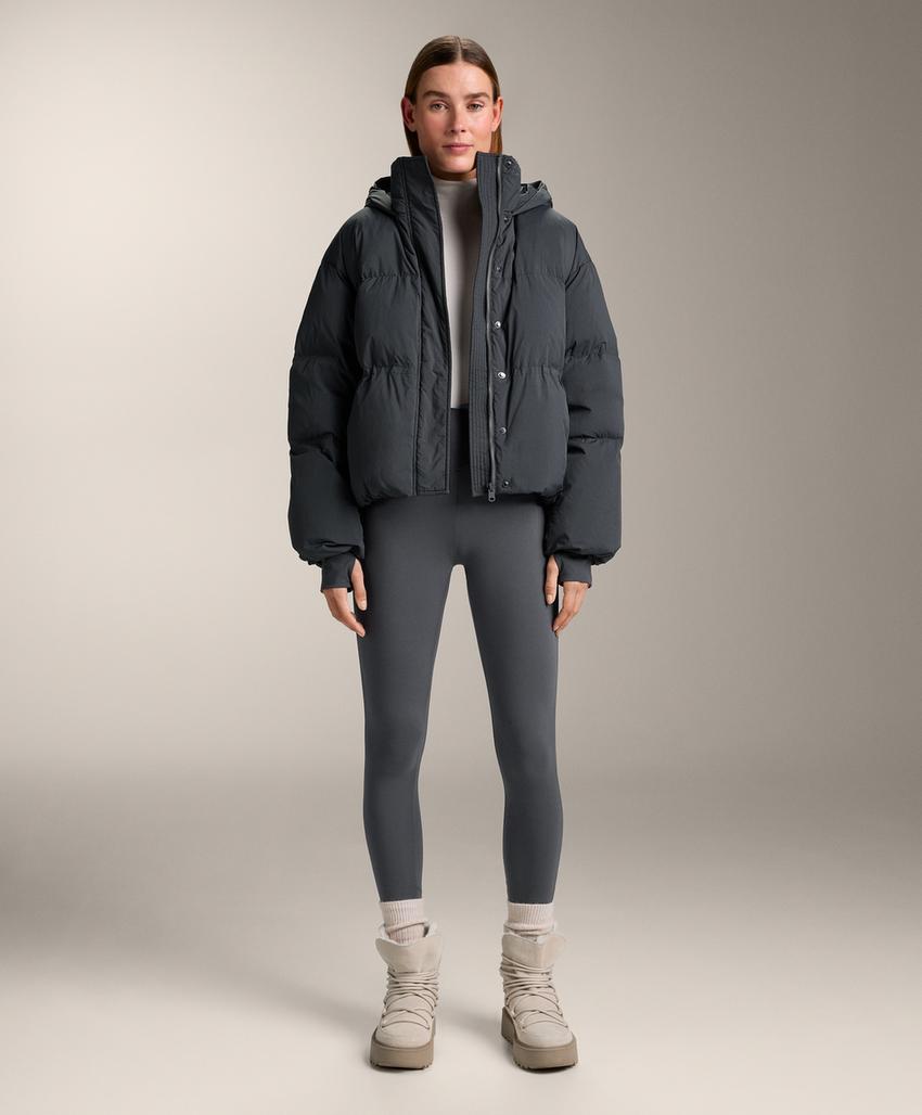 Куртка-пуховик короткая 100% пух