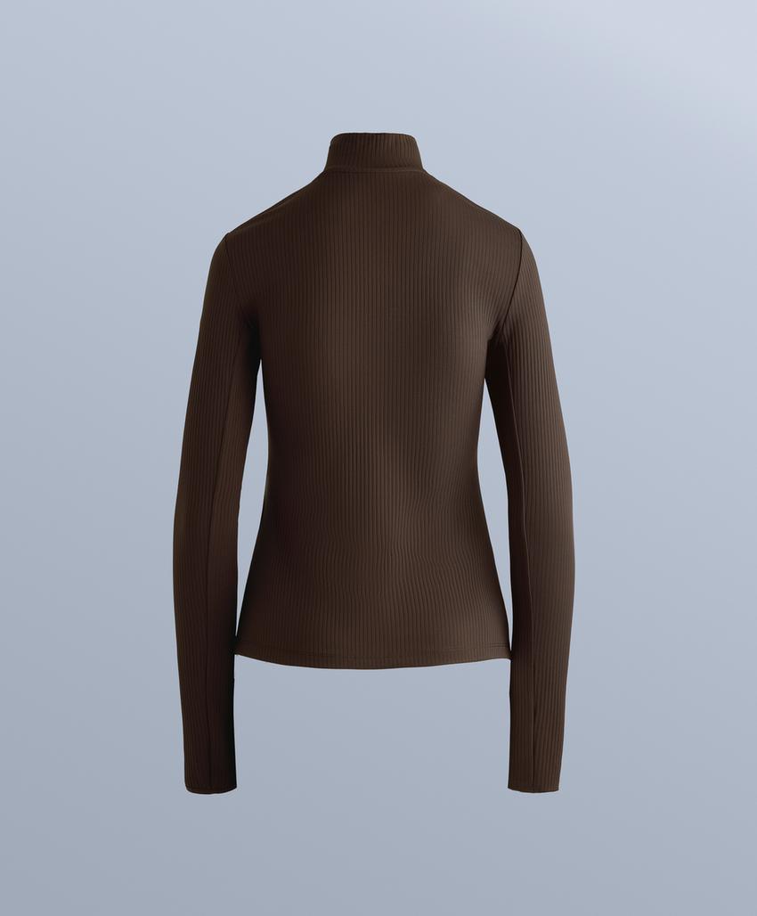 Thermal base layer rib T-shirt