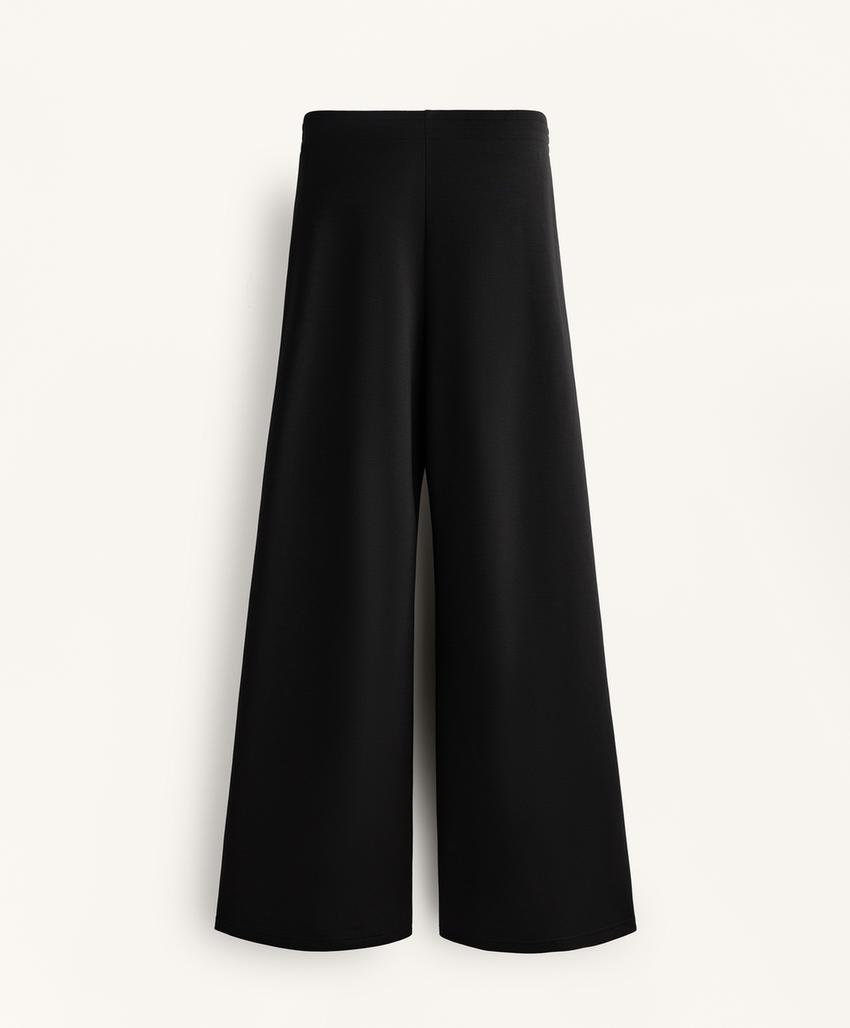 Широкие брюки из мягкого модала