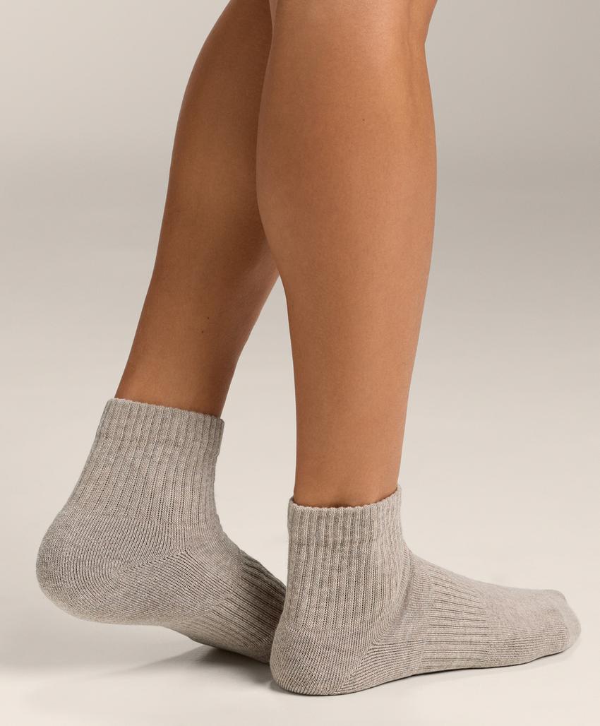 3 пары коротких носков из ткани с хлопком