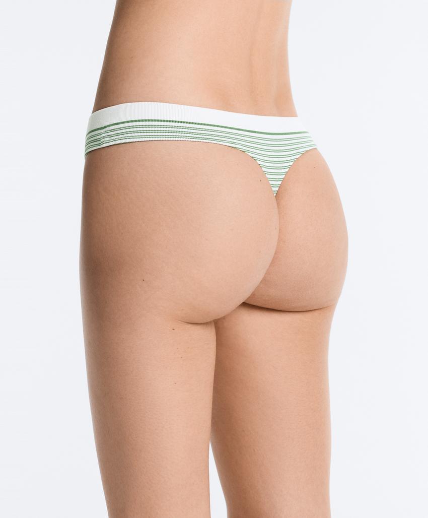 3 трусов танга пике из смесового полиамида