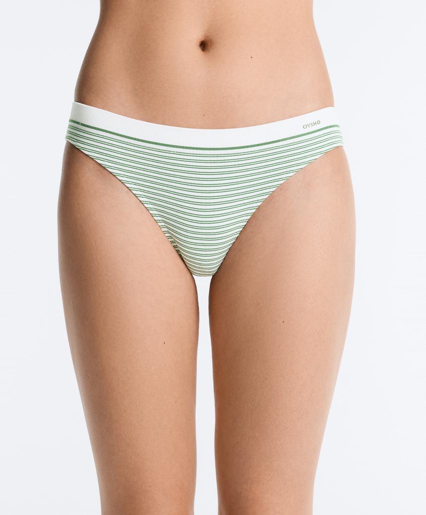 3 трусов танга пике из смесового полиамида