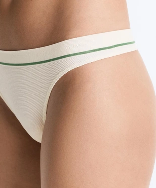 3 трусов танга пике из смесового полиамида- Заказать в России