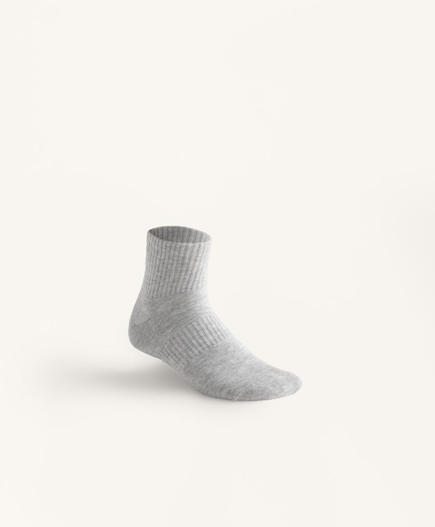 3 пары спортивных носков-квартала из хлопкового микса