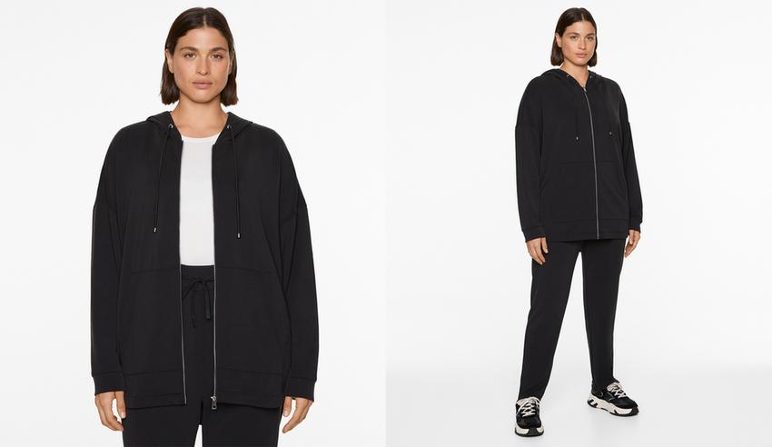 Длинный пальто из мягкого молочайа